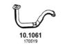 PEUGE 1705Y9 Exhaust Pipe